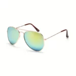 Klassische Spiegelobjektiv Aviator Sonnenbrille